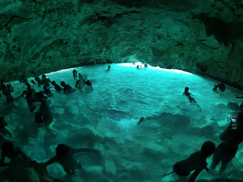Blue Cave